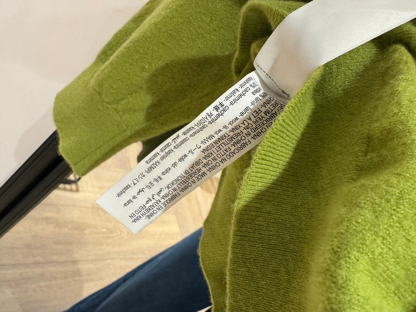 Pull en cachemire XL