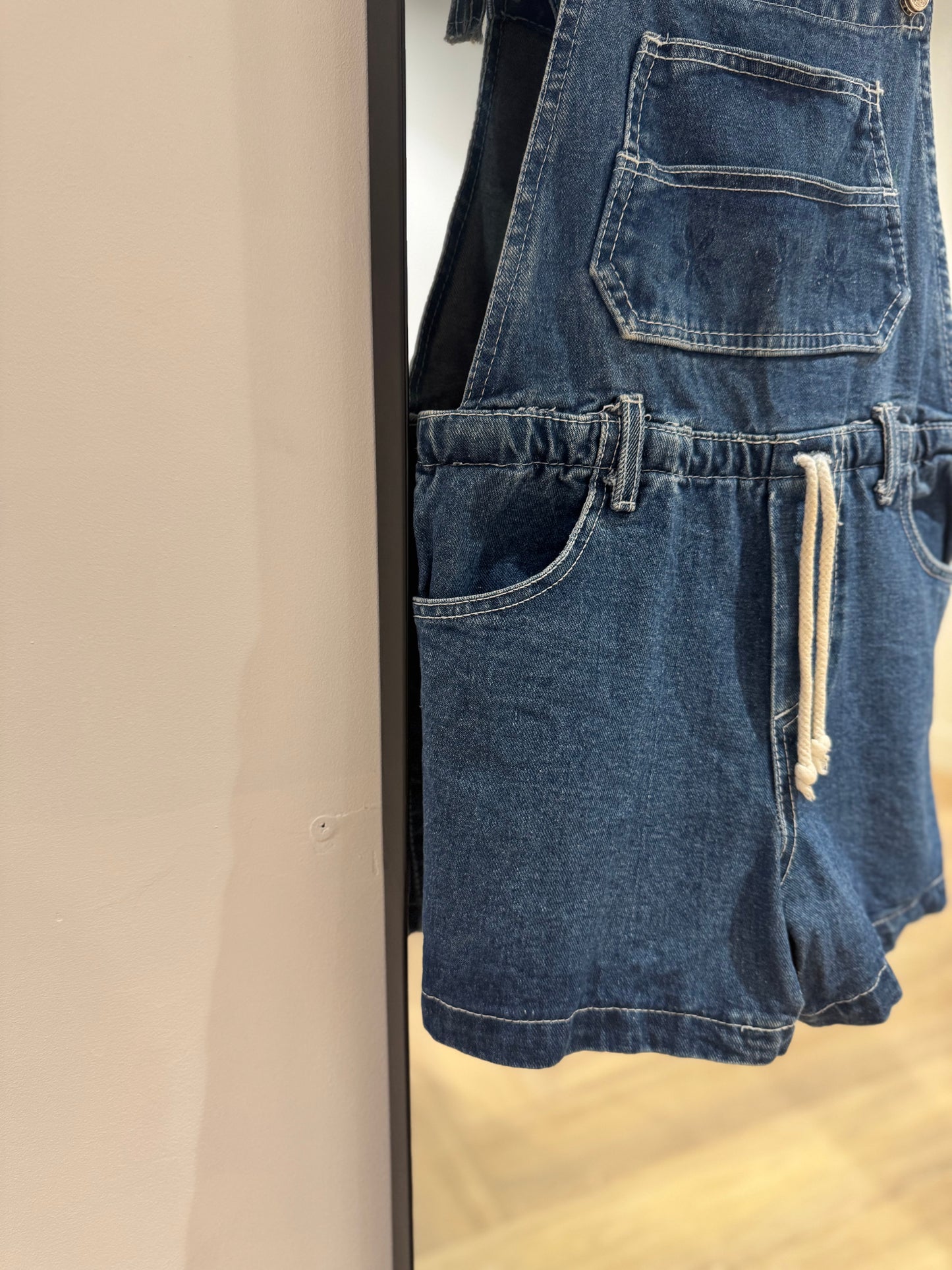 Salopette short en jean M