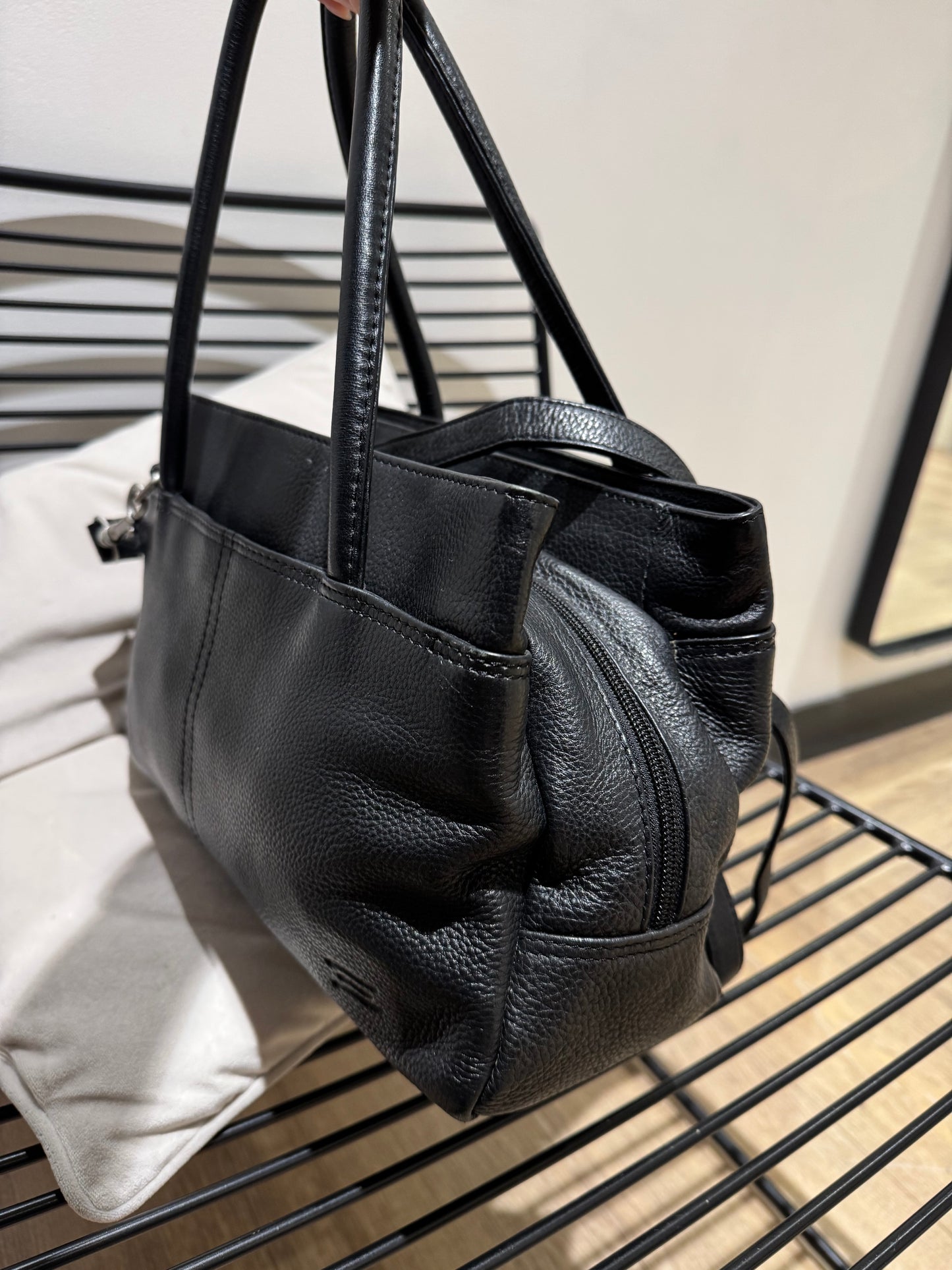 Sac à main en cuir Crinkles