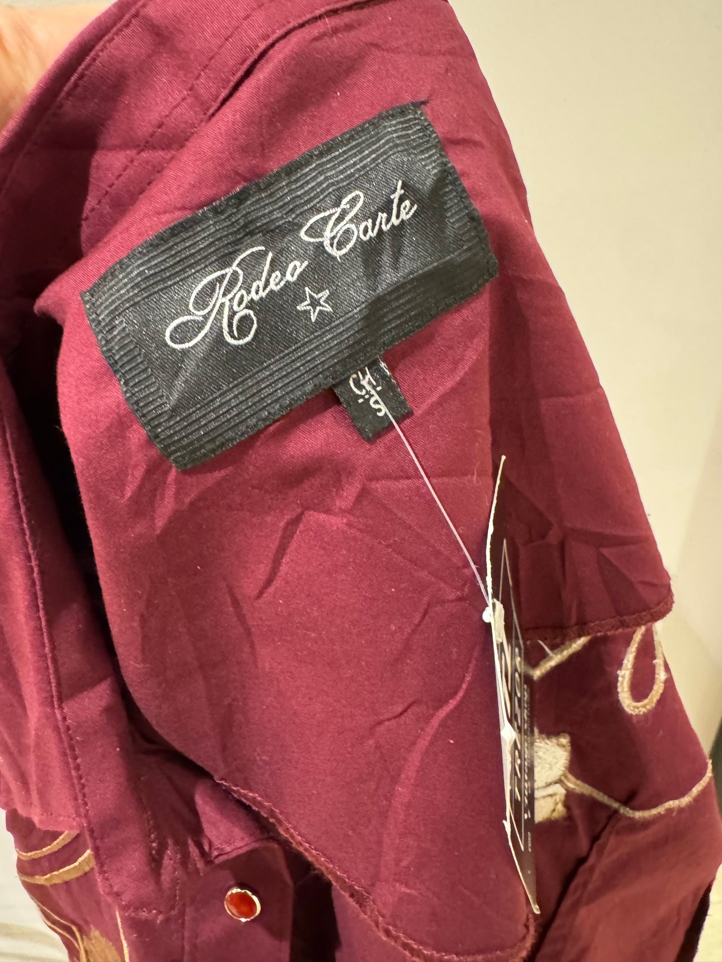 Chemise à broderies XS