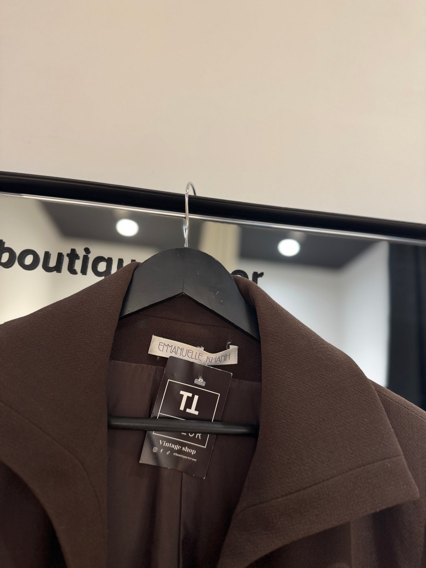 Blazer vintage marron M/L