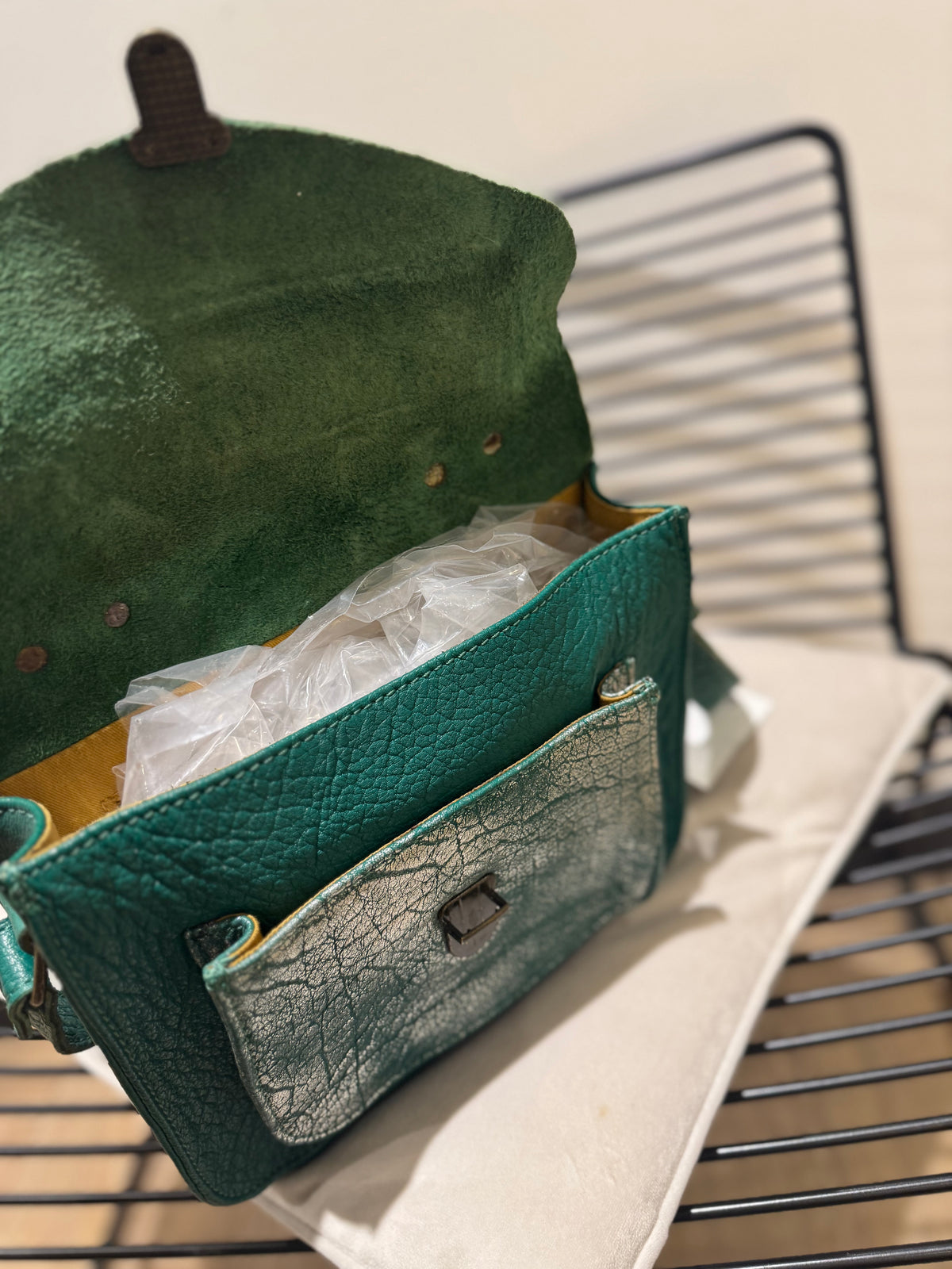 Sac bandoulière en cuir Paul Marius