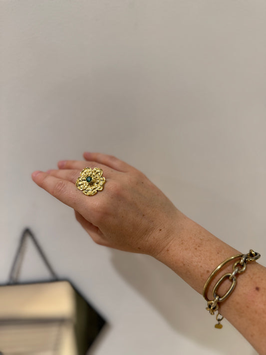 Bague en forme de fleur