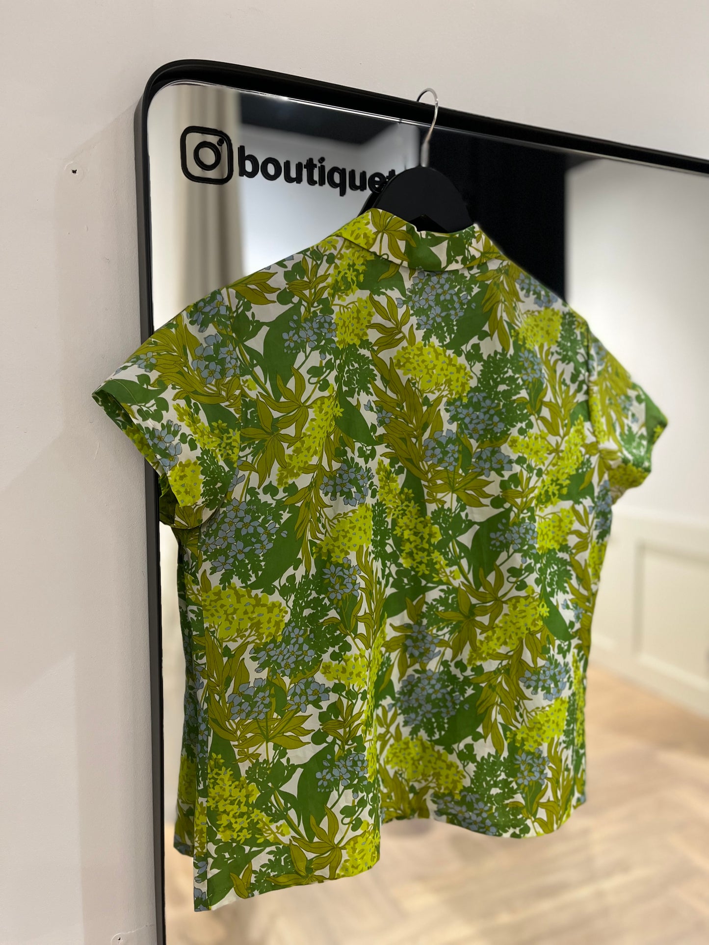 Blouse à fleurs XL