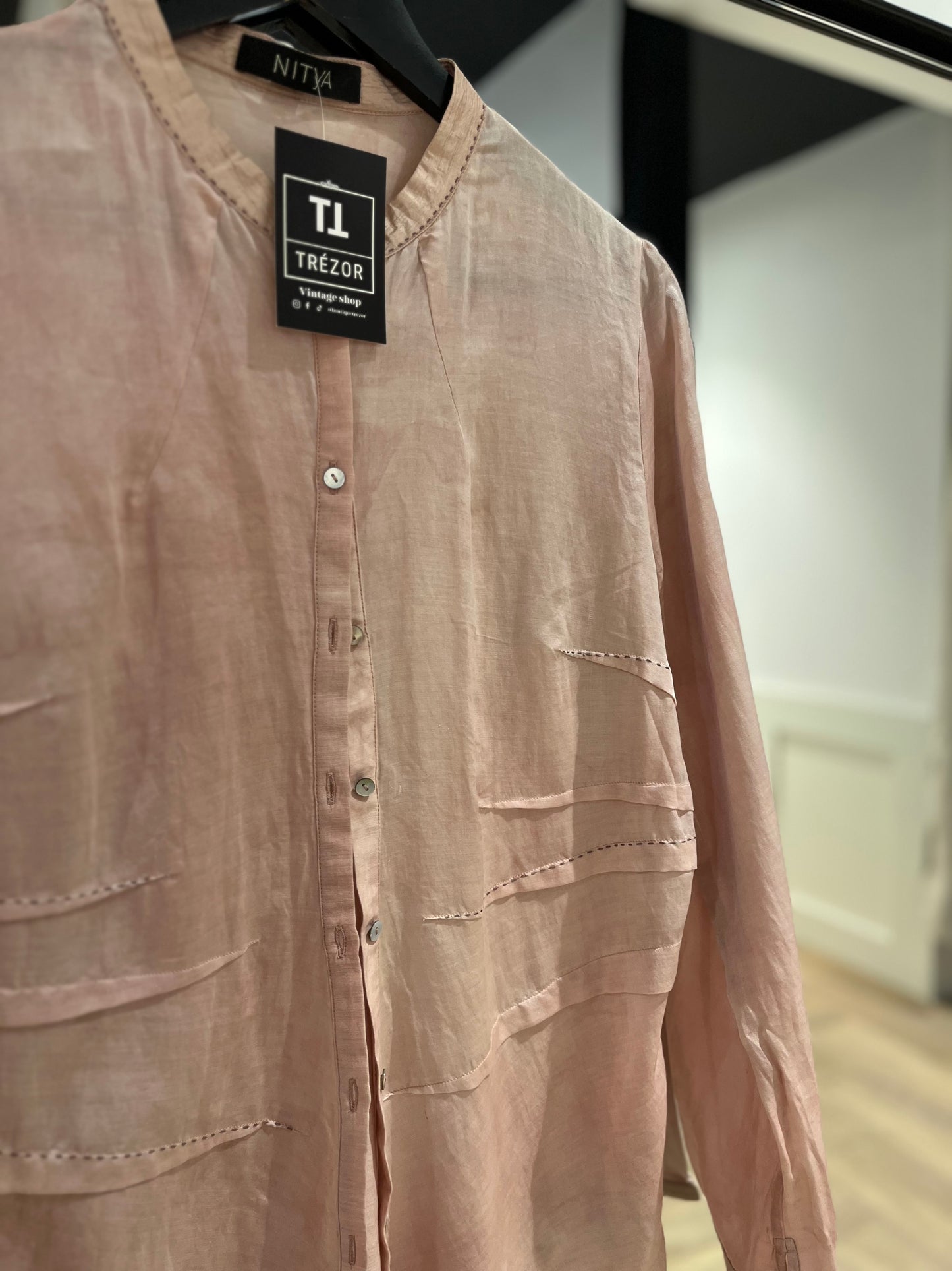 Blouse en soie M