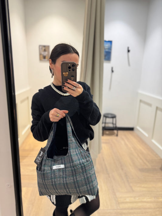 Sac fourre-tout Trézor upcyclé fait main