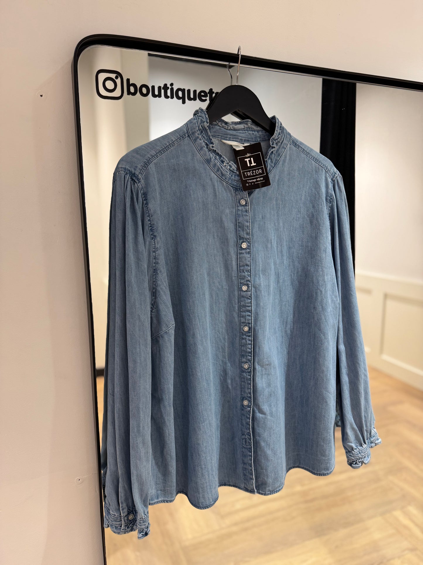 Chemise en jean XXL
