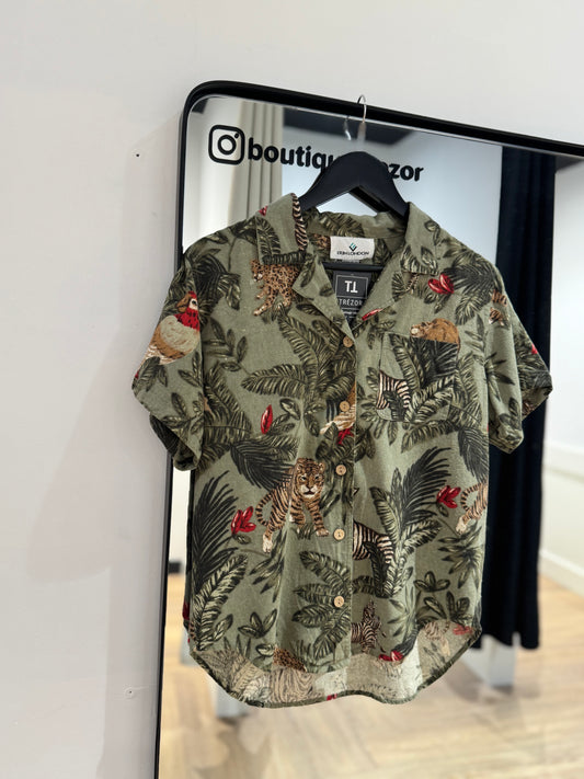 Blouse à motifs S