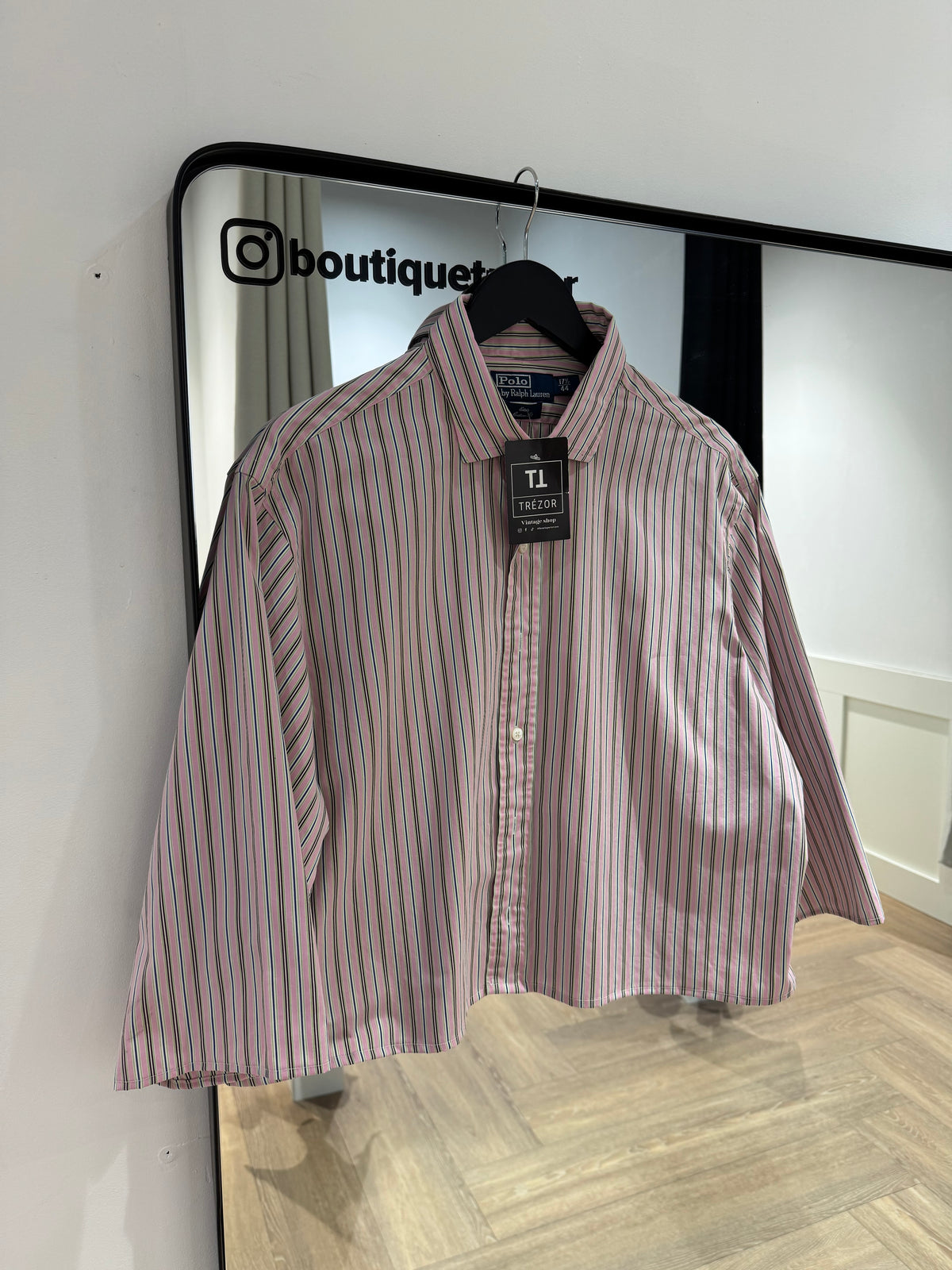 Chemise à rayures Ralph Lauren XL