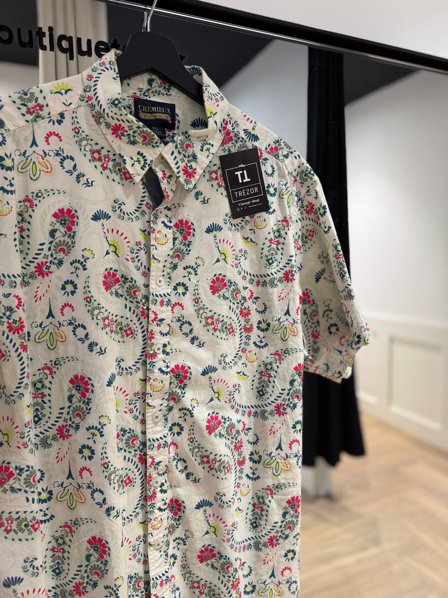 Chemise homme d’été à motifs 2XL