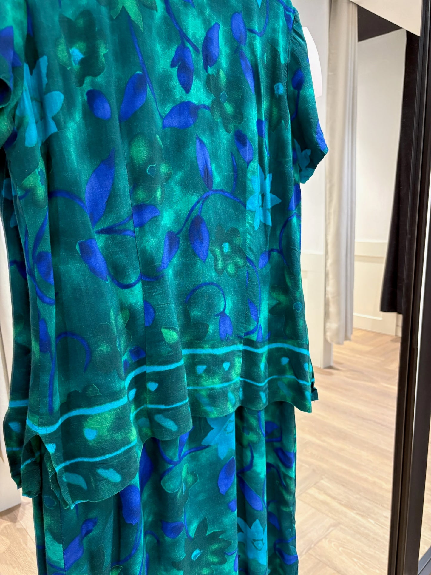 Robe à fleurs vintage M
