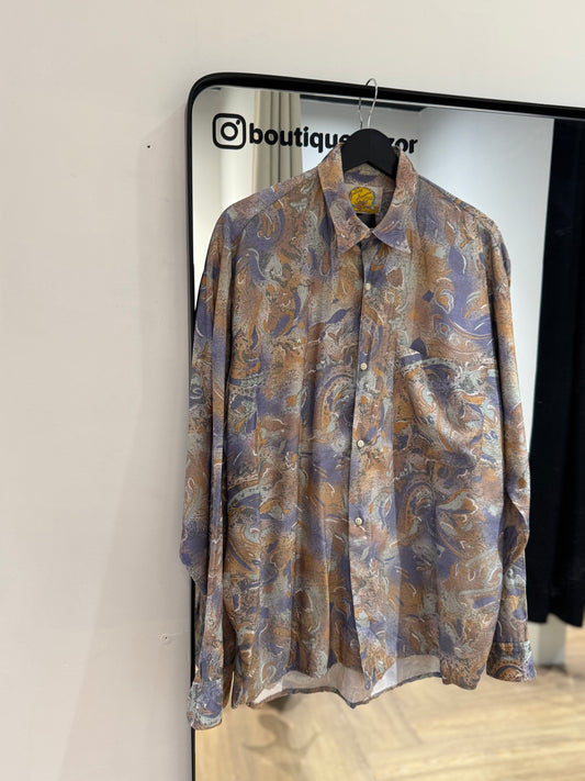 Chemise vintage à motifs L