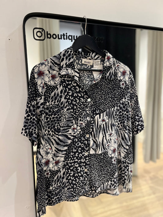 Blouse à motifs animaliers M