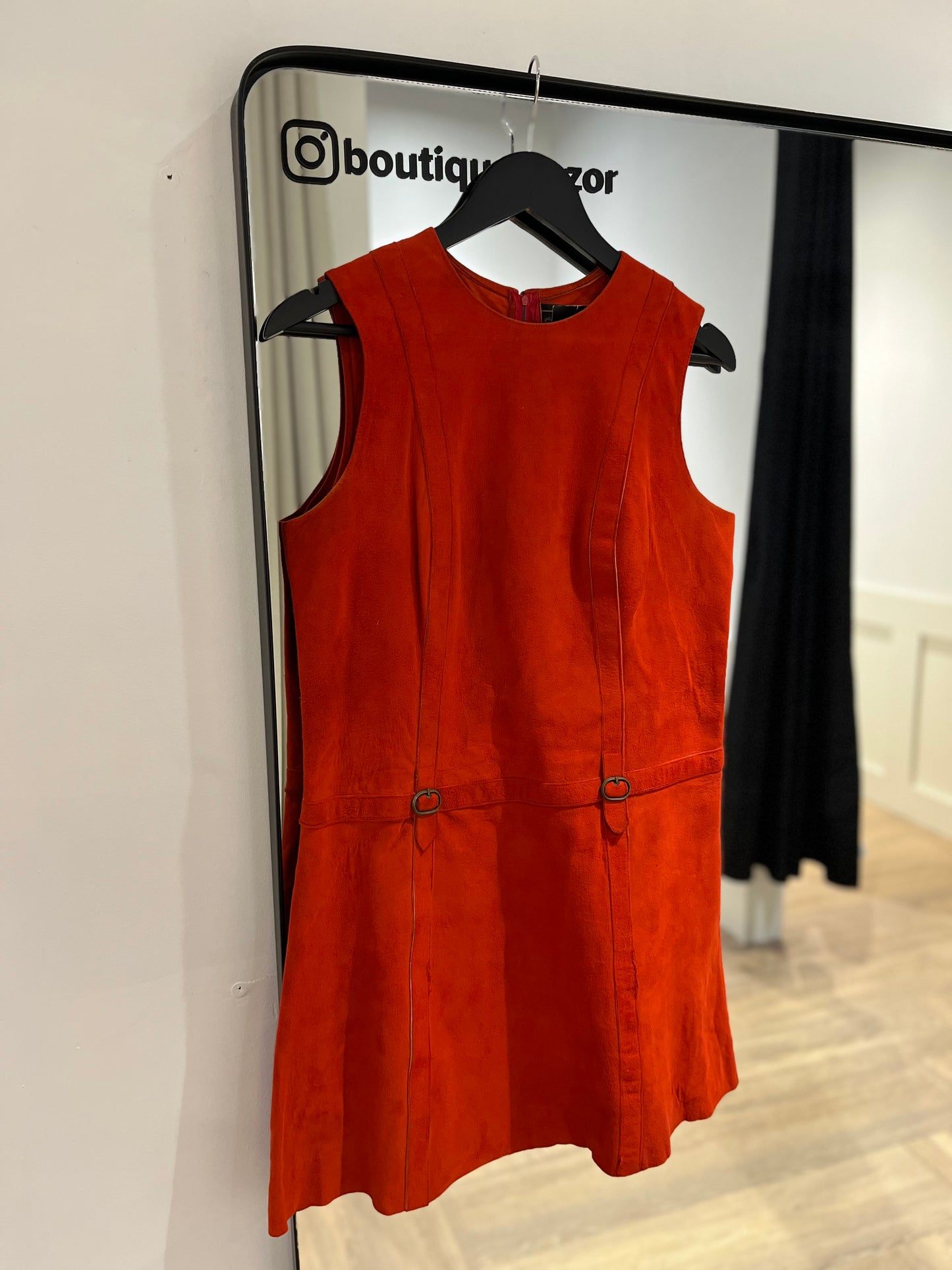 Robe vintage en daim M