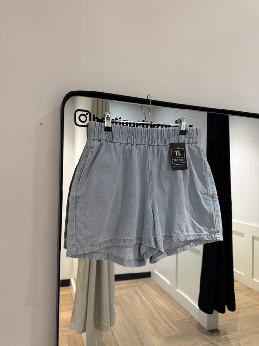 Short en jean clair 36