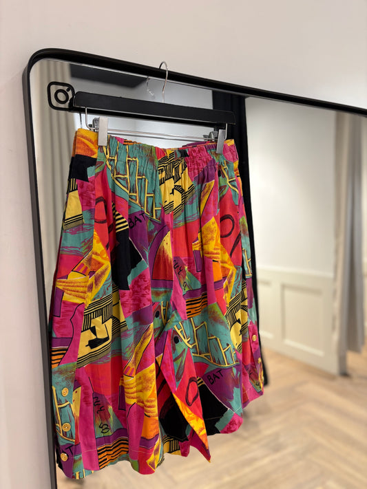 Short bermuda vintage à motifs 38