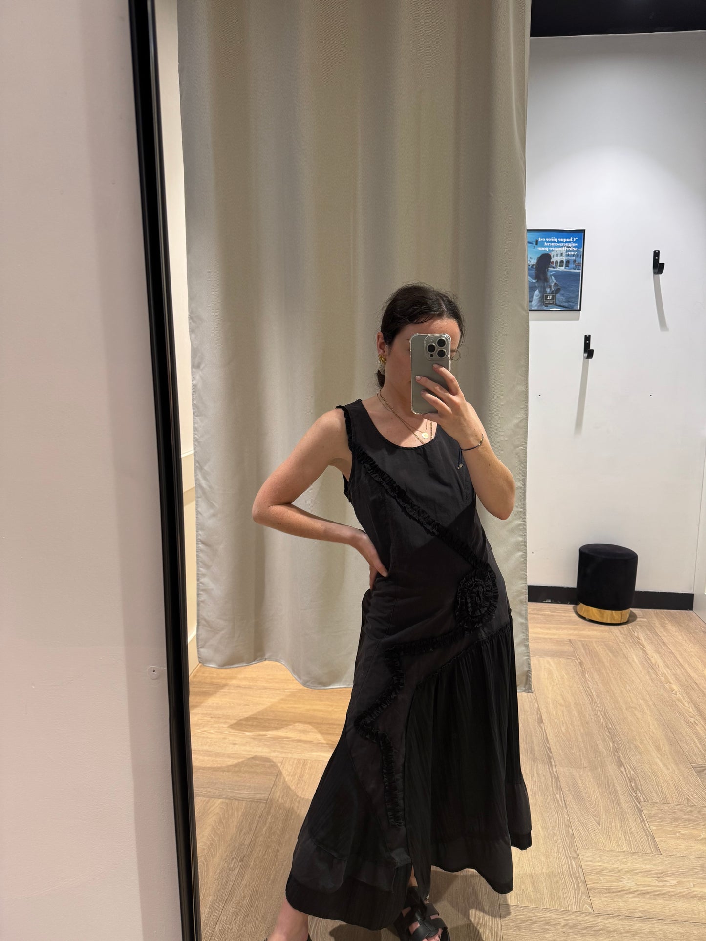 Robe longue vintage y2k S