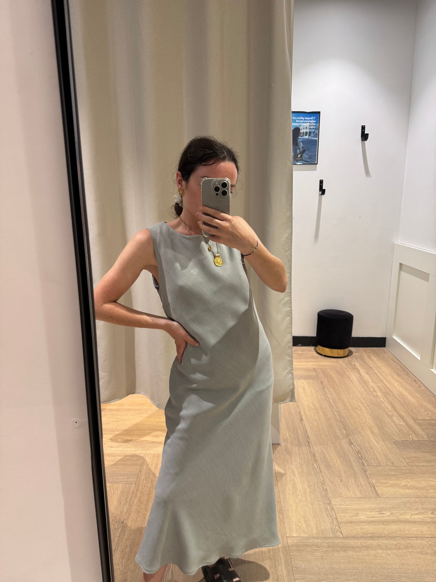 Robe longue vintage Nafnaf S