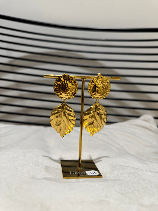 Boucles d’oreille feuilles