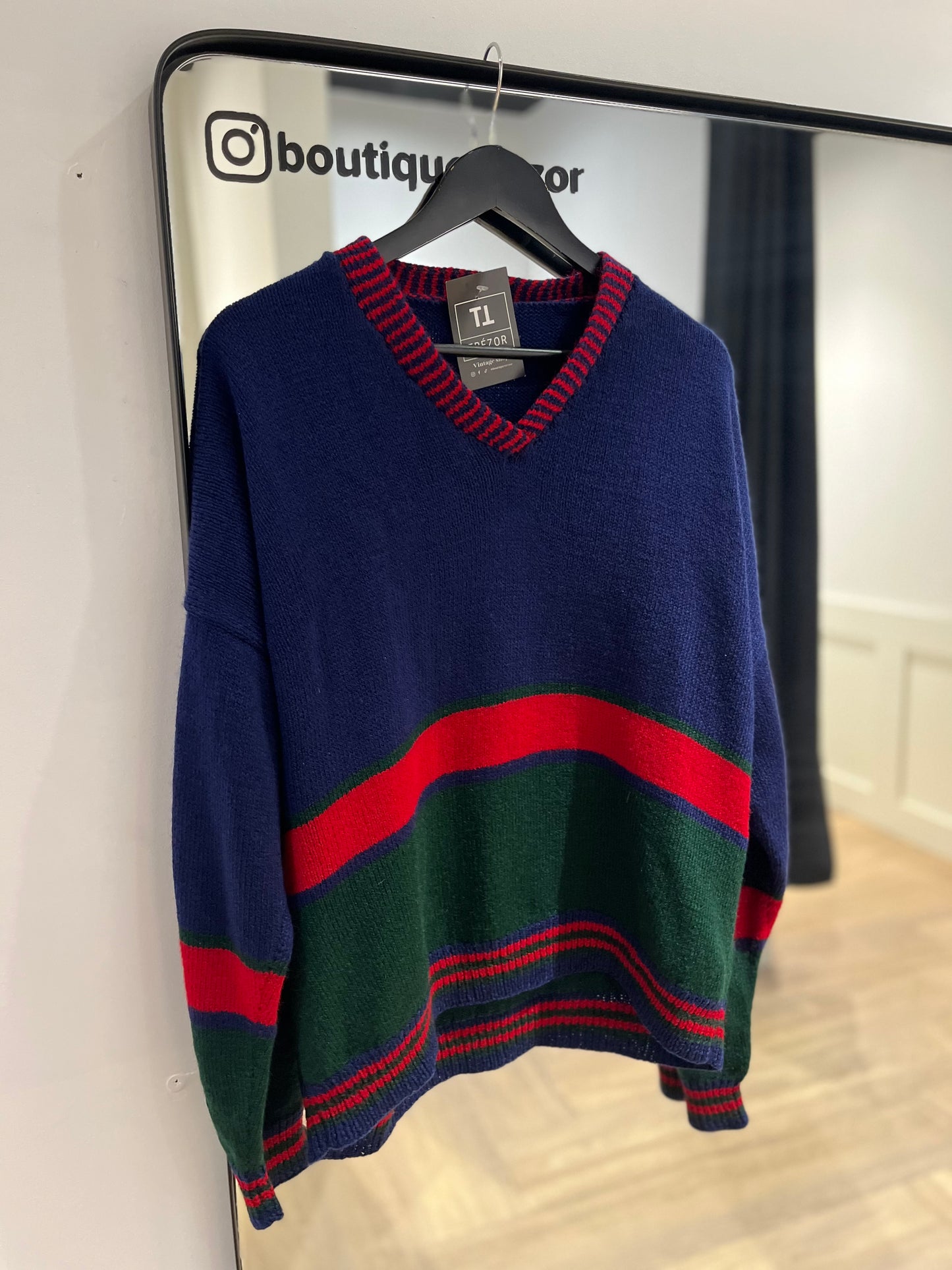Pull en laine XL
