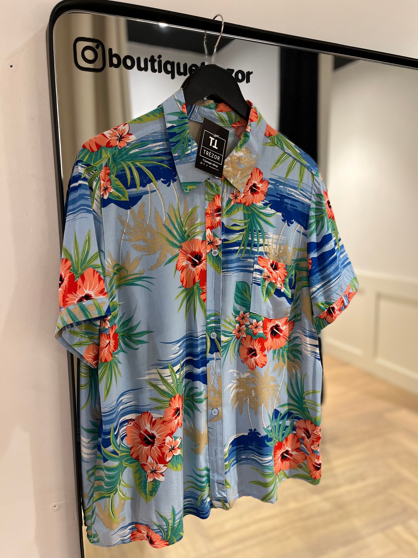 Blouse hawaïenne XL