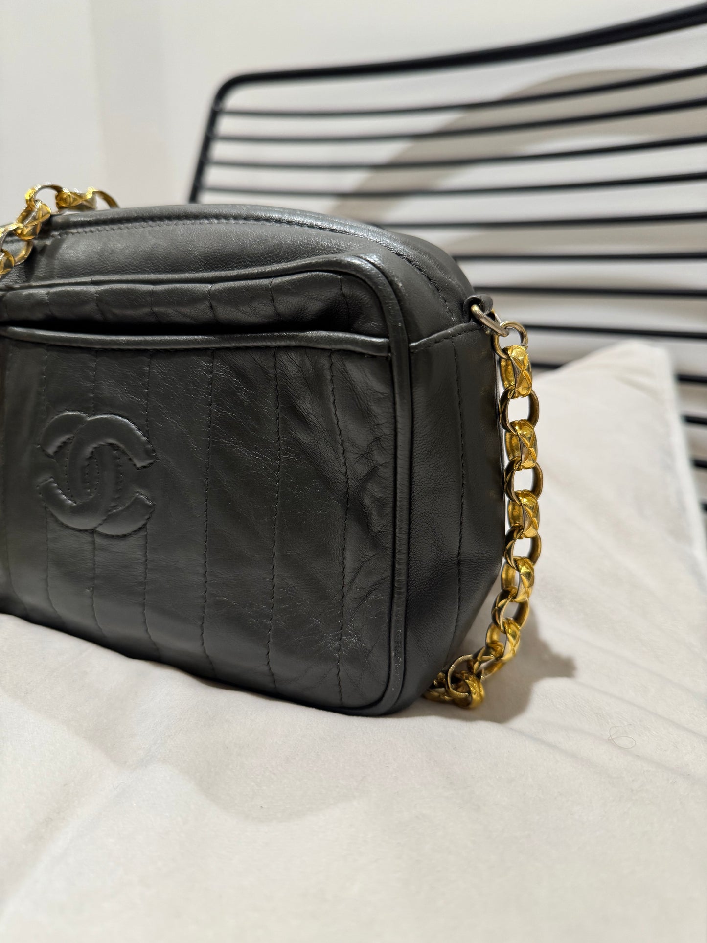 Sac Chanel bandoulière en cuir