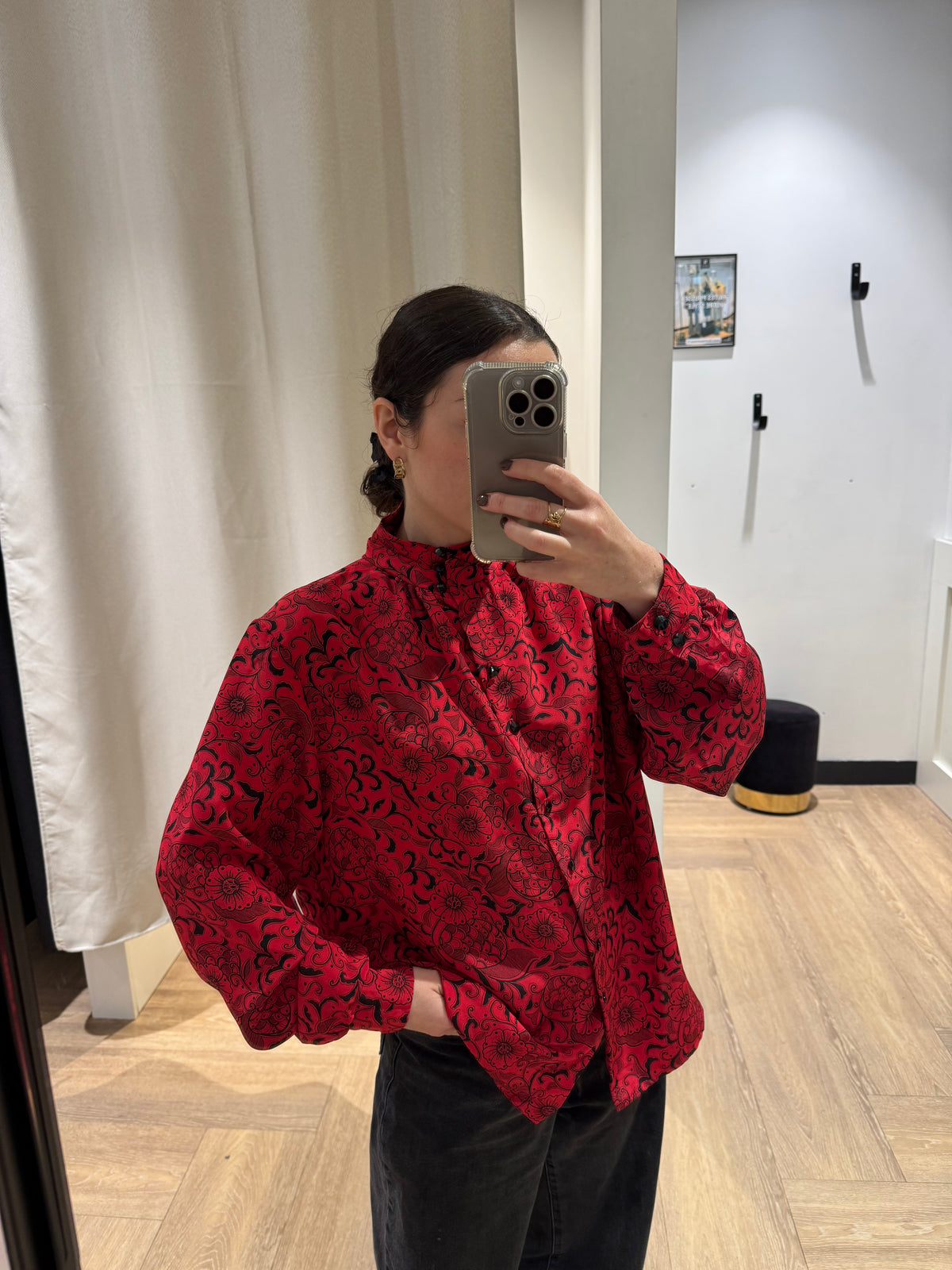 Blouse à motifs M