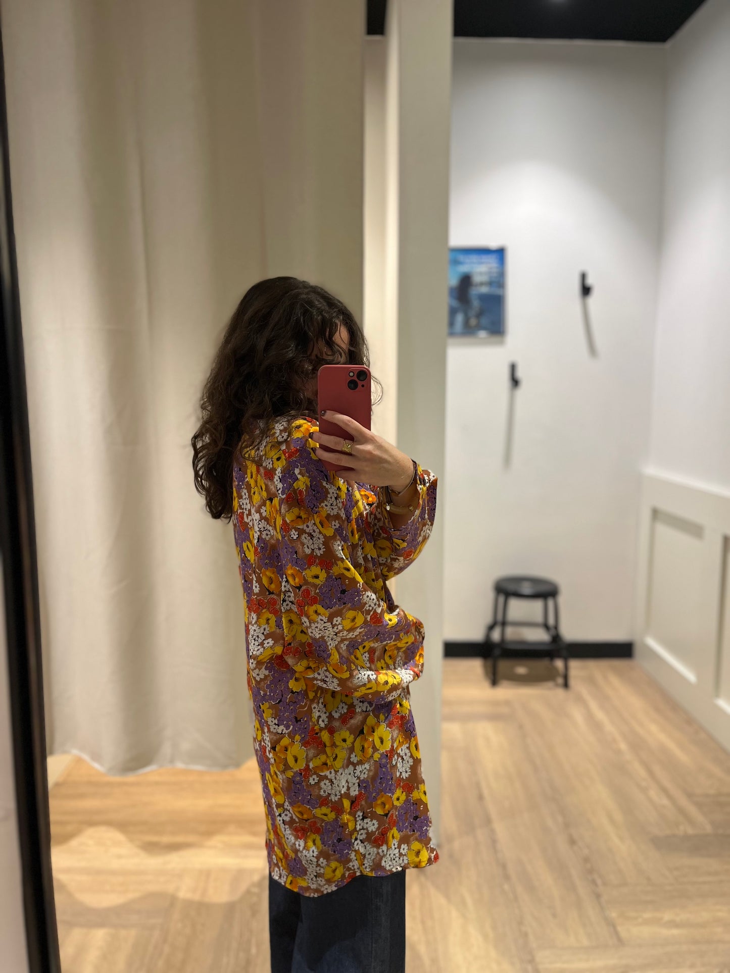 Blouse à fleurs 3XL
