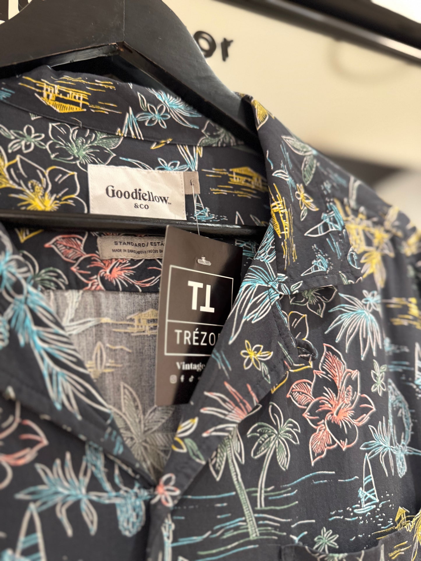 Chemise d’été à motifs L