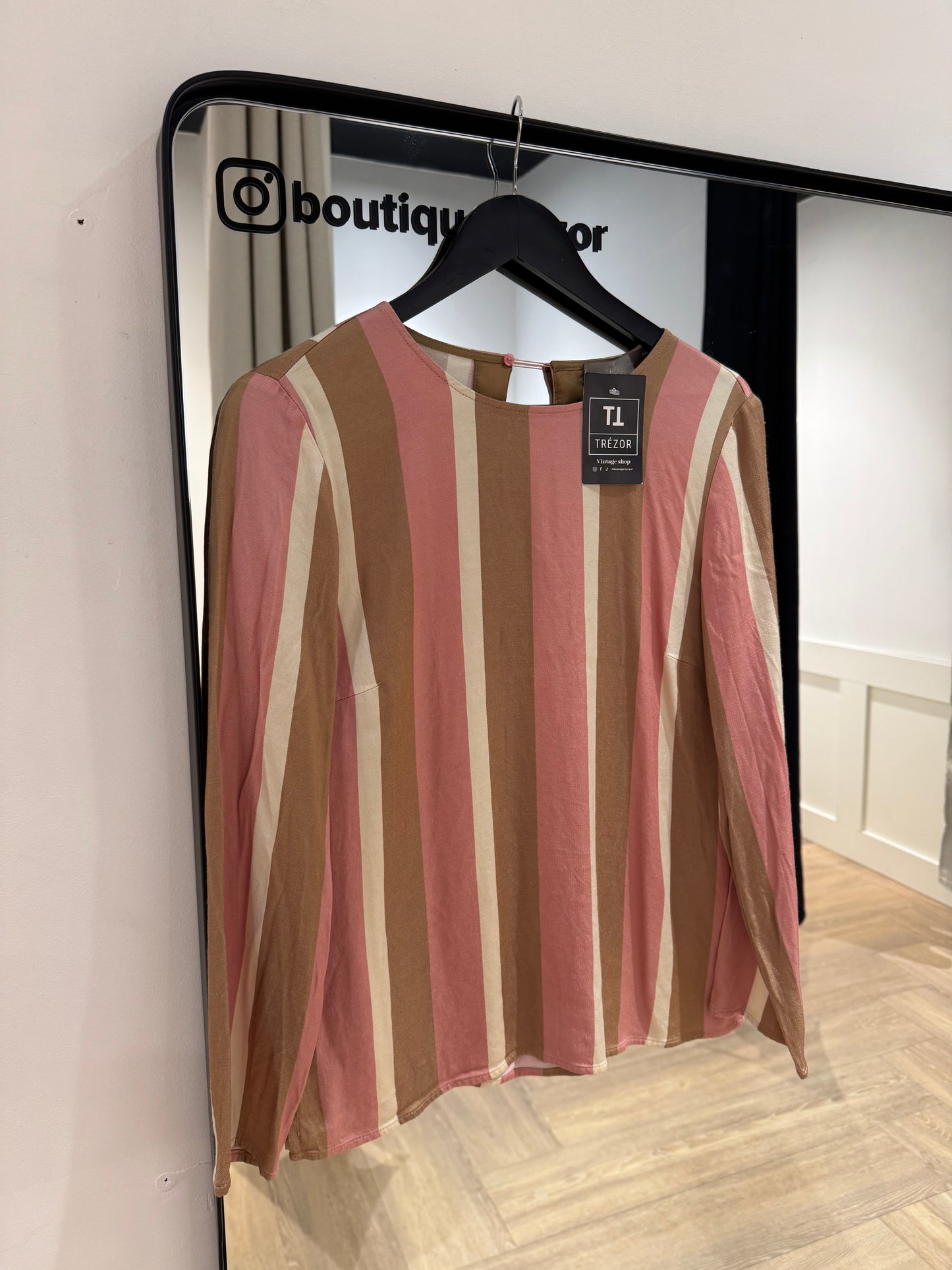Blouse à rayures L