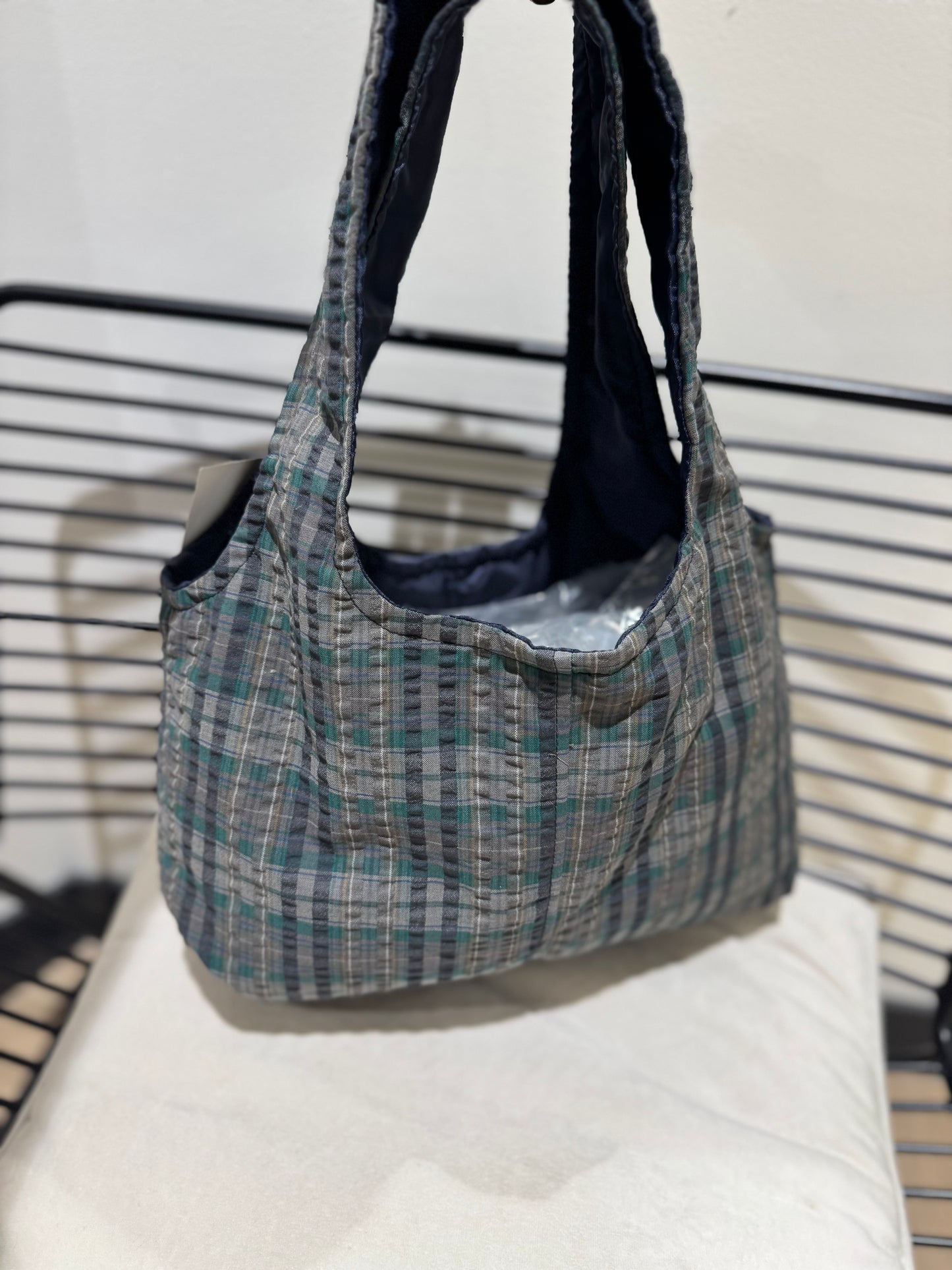 Sac fourre-tout Trézor upcyclé fait main