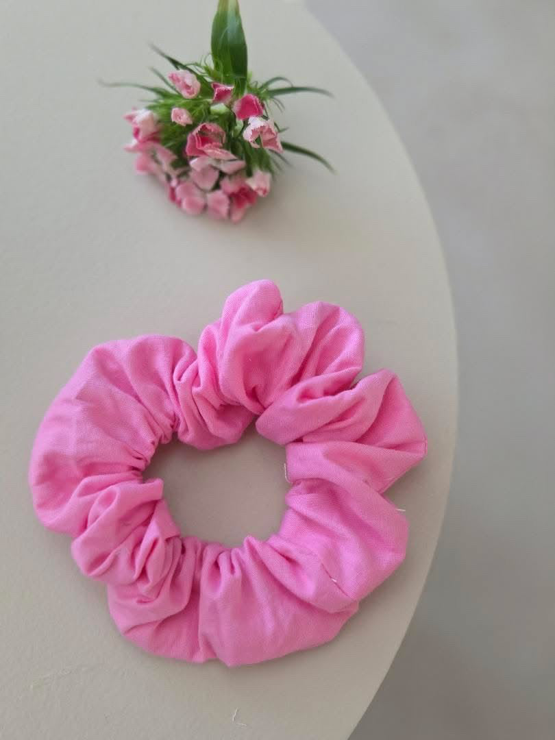Chouchou rose Maison Merr x Trézor