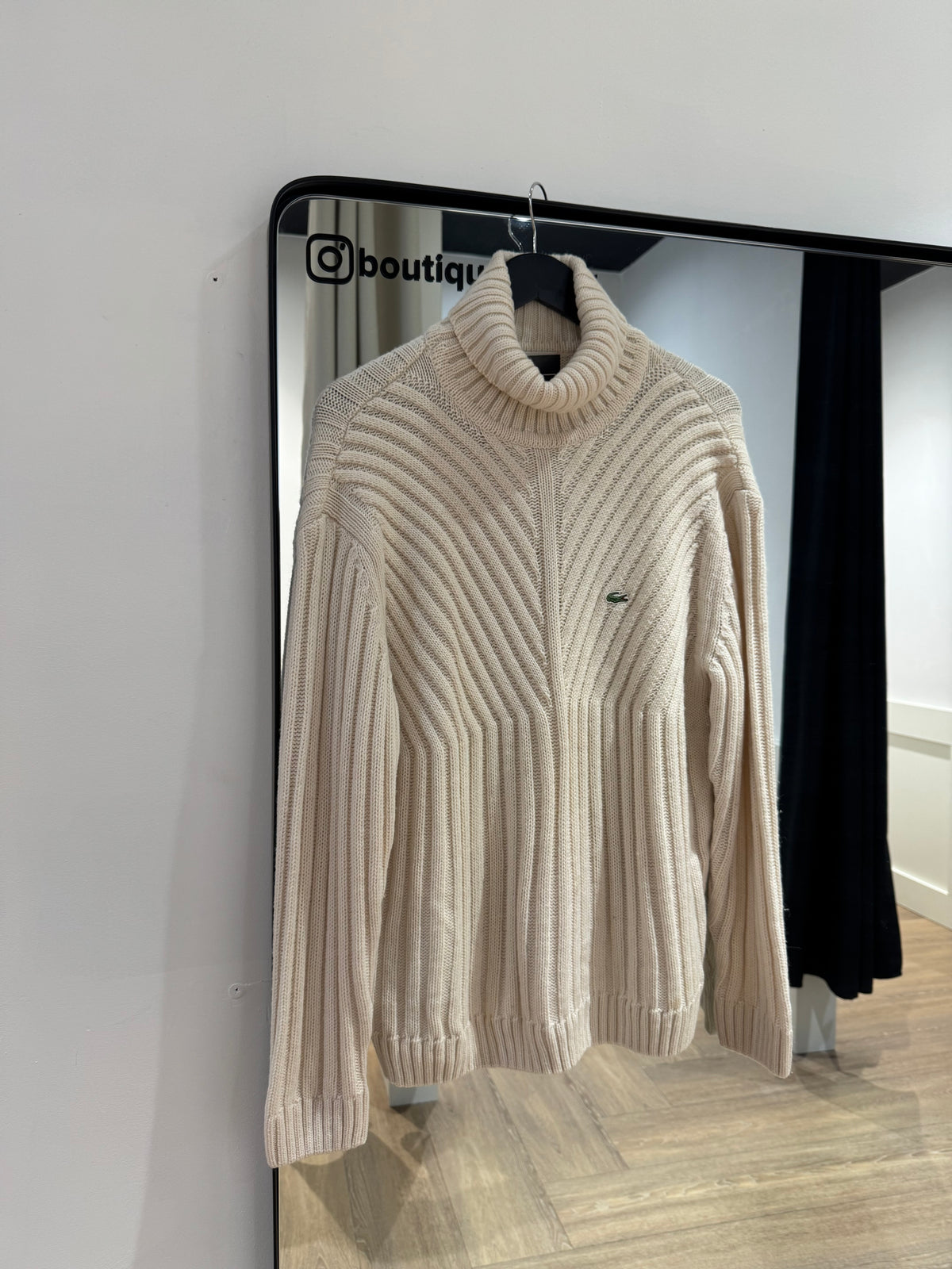 Pull d’hiver Lacoste vintage XL
