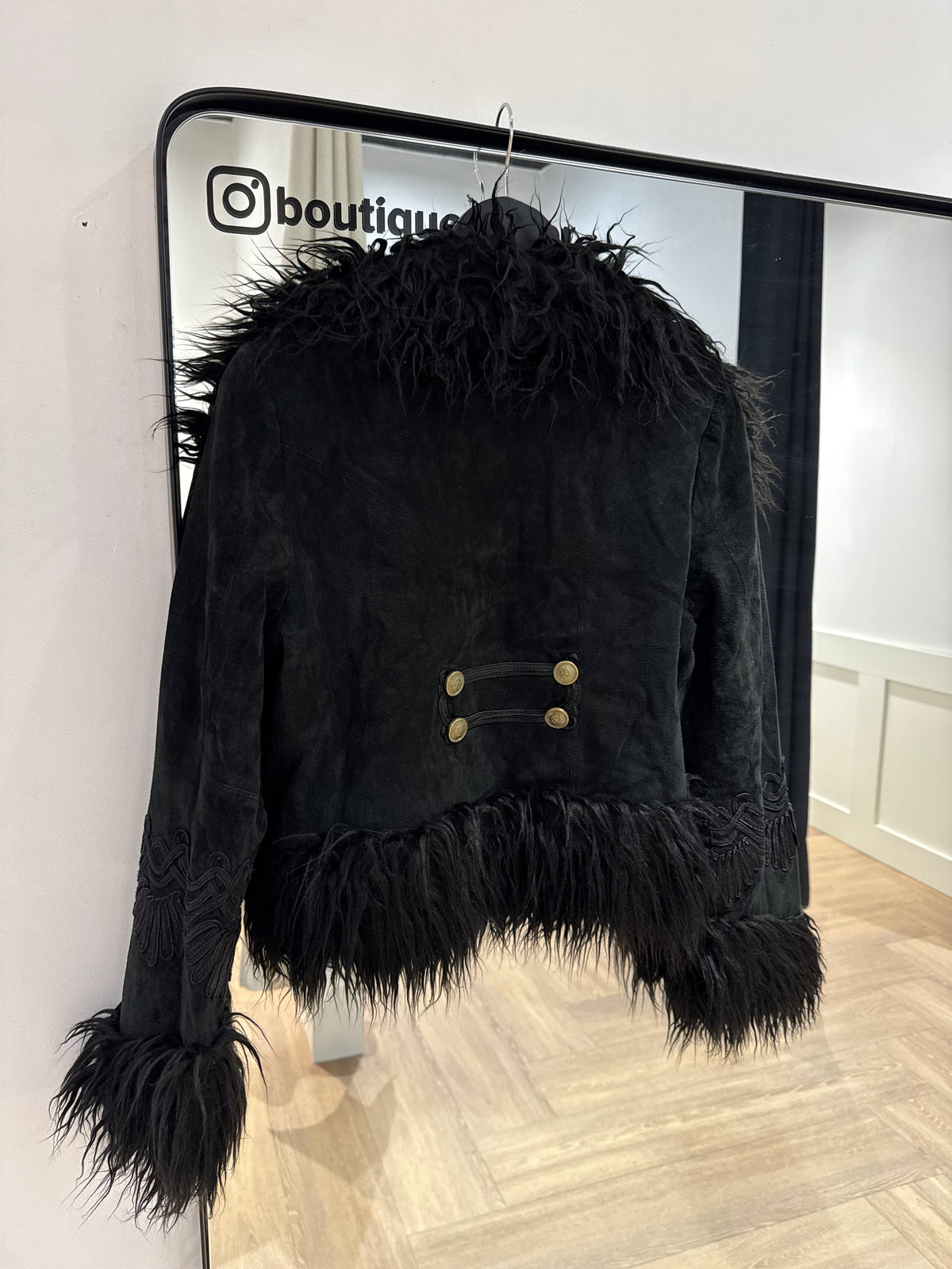 Veste à franges XS