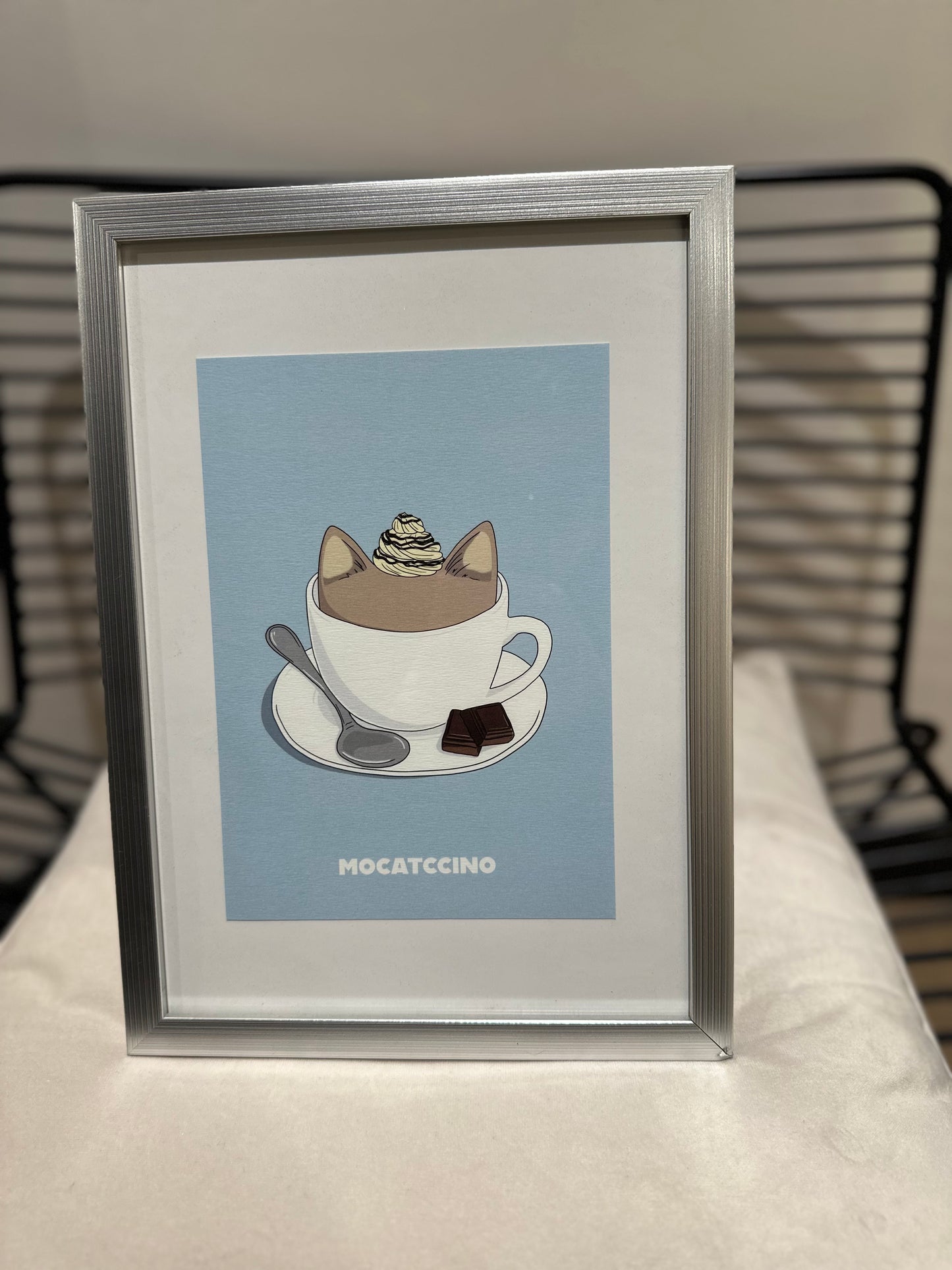 Affiche Mocatccino de l’Atelier ChatMallow