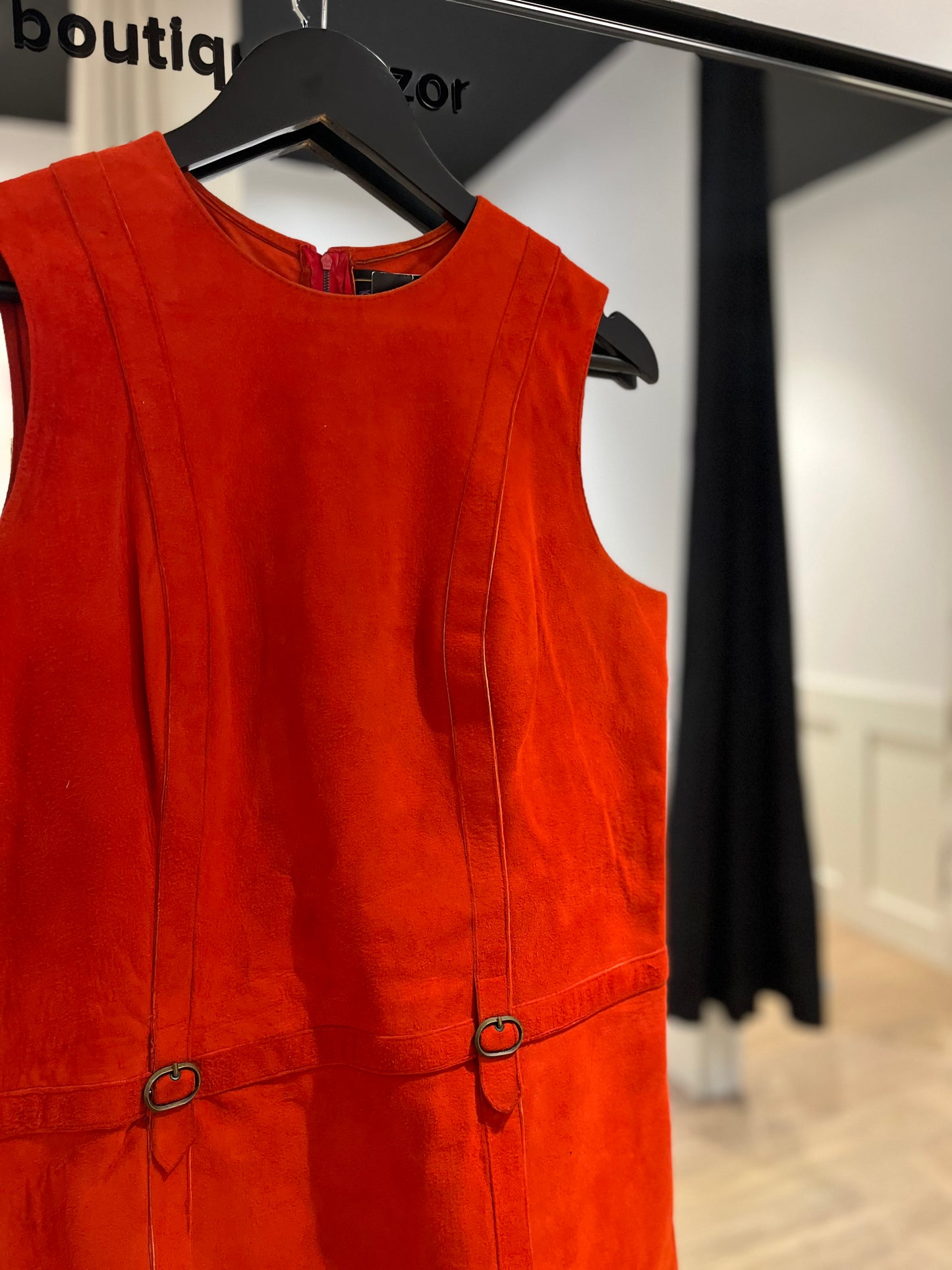 Robe vintage en daim M