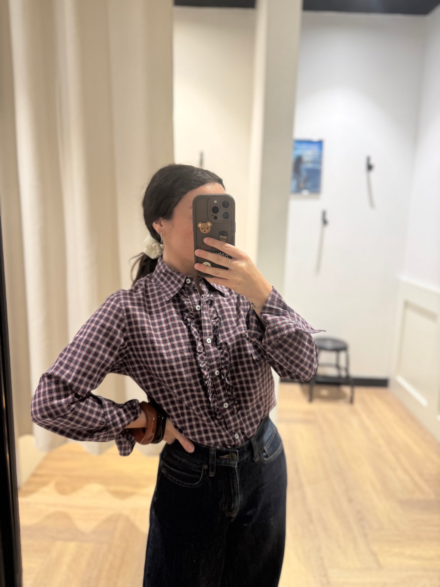 Chemise à carreaux XS/S