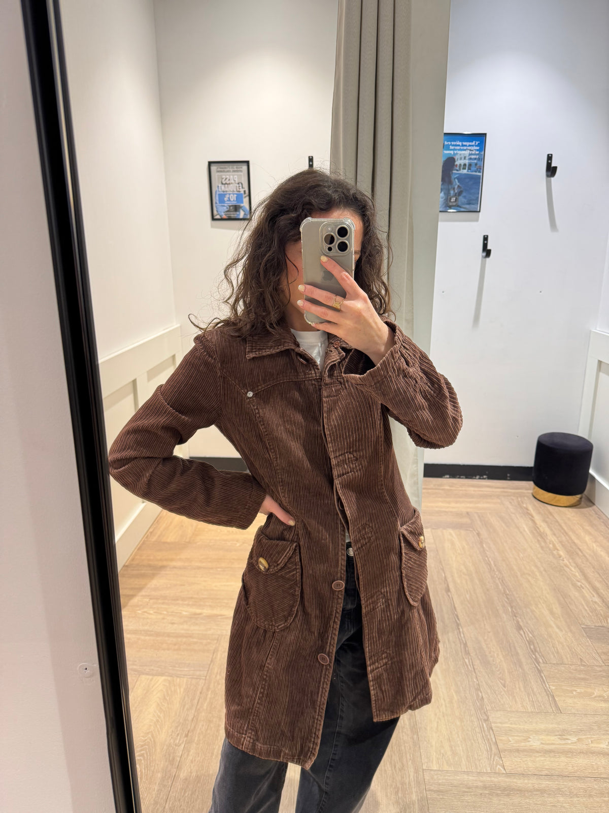 Manteau en velours S