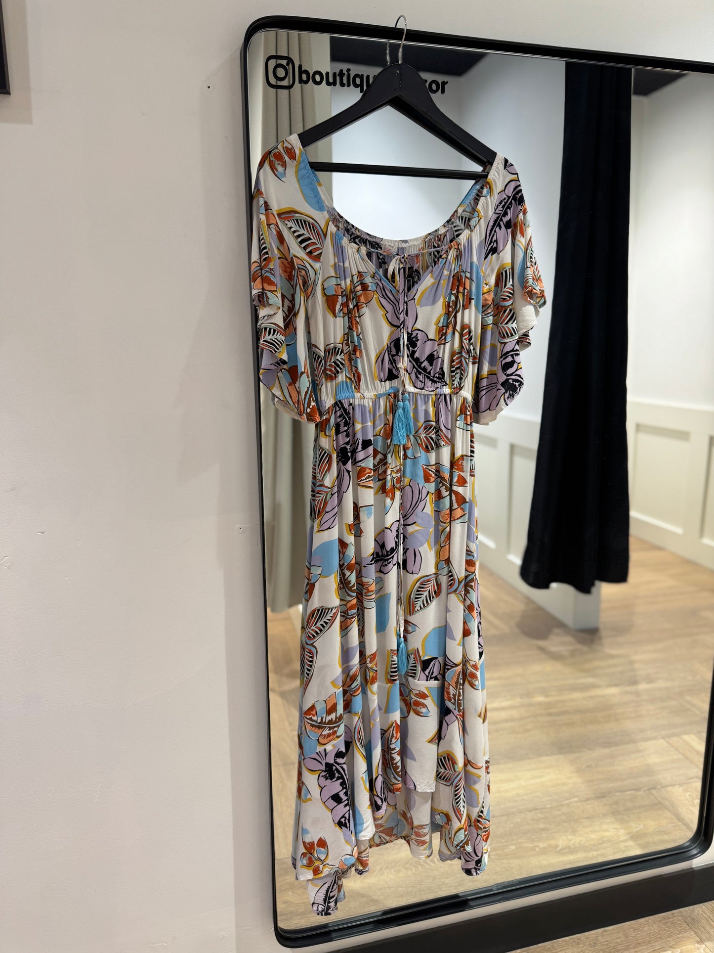 Robe longue d’été à motifs S/M