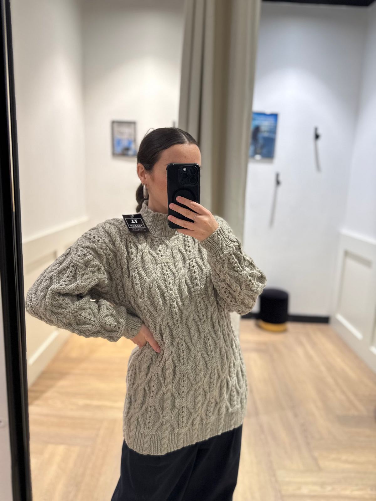 Pull vintage d’hiver S