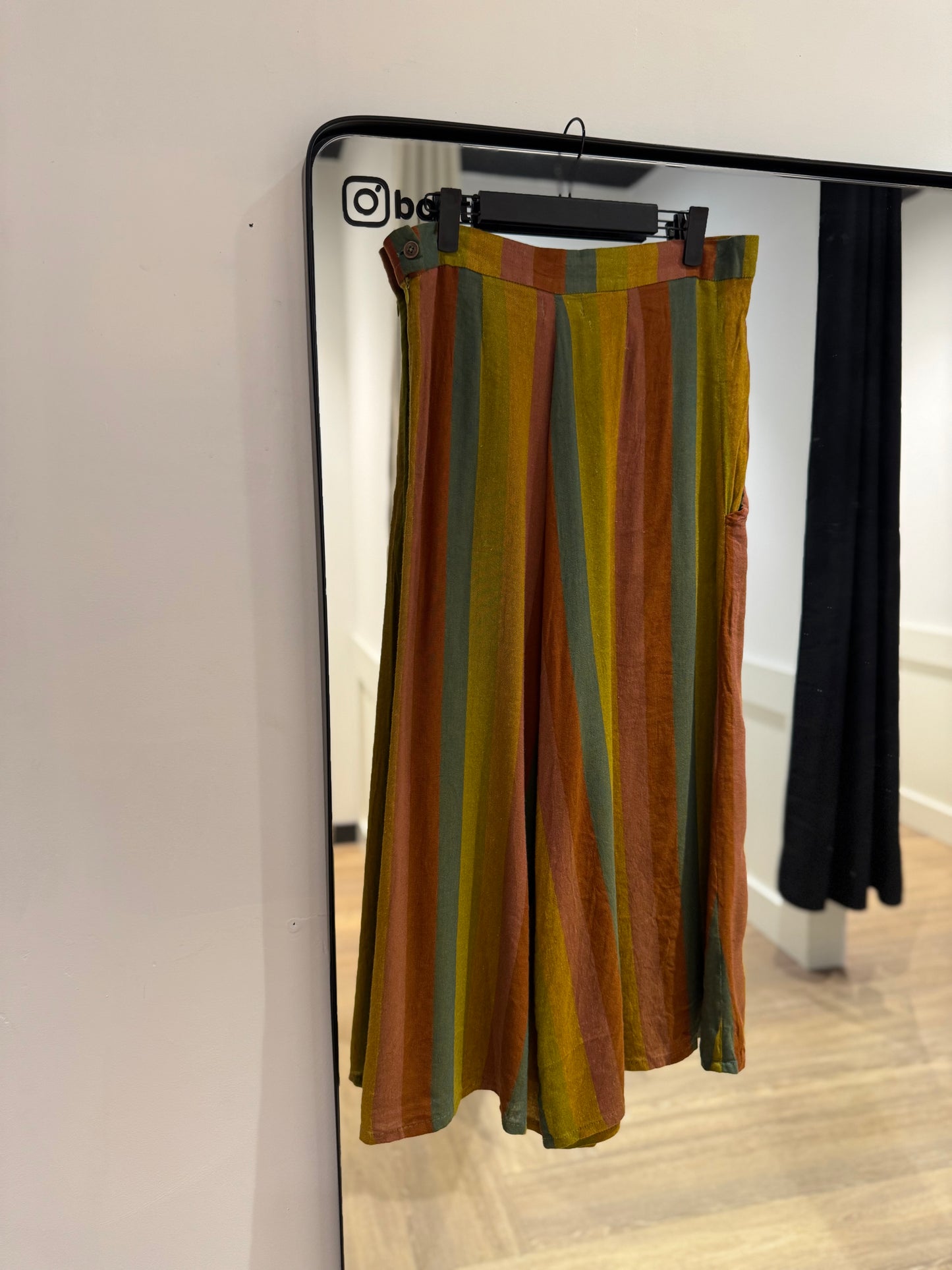 Pantalon à rayures 38