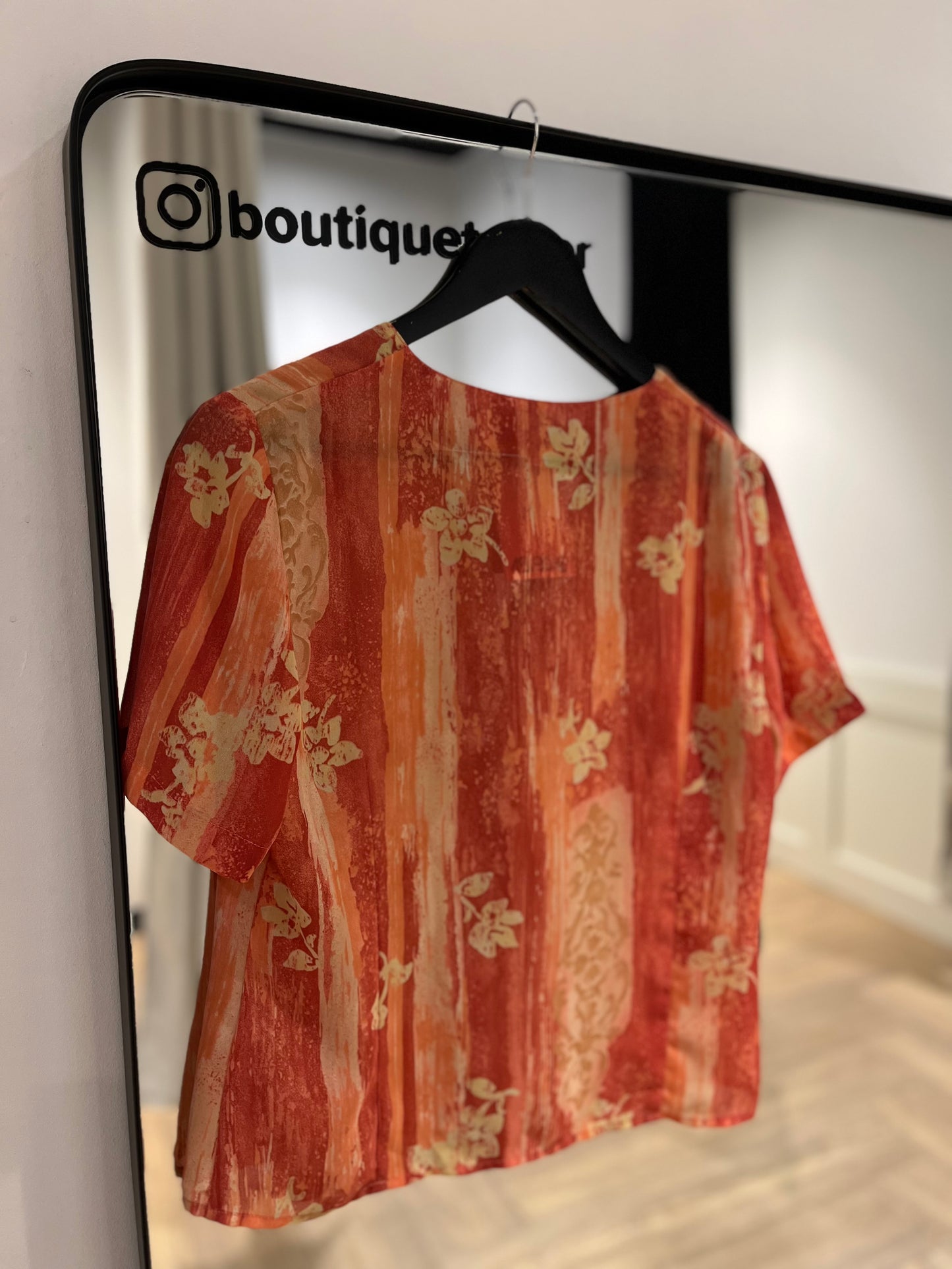 Blouse à fleurs M