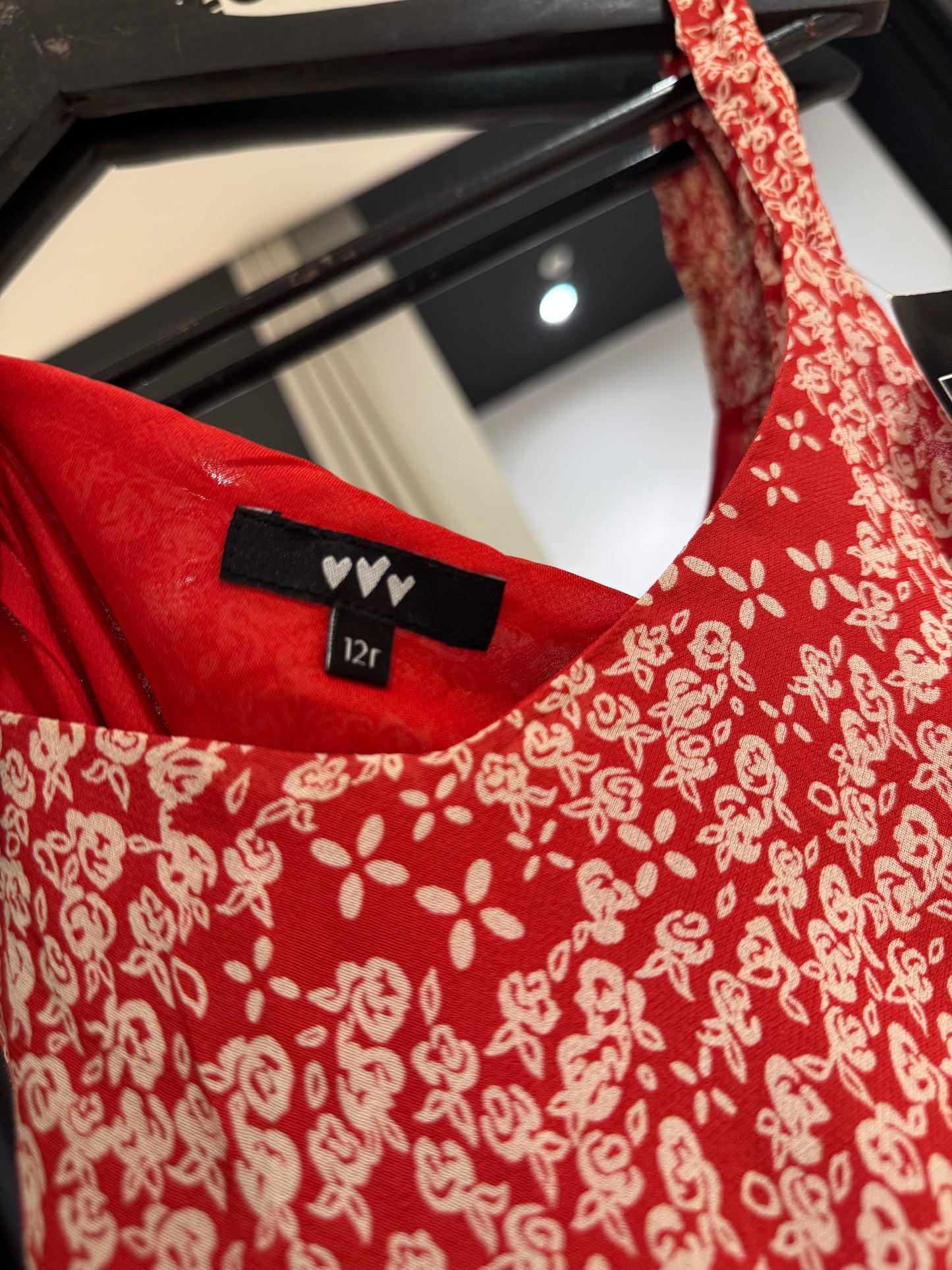 Robe longue à motifs M