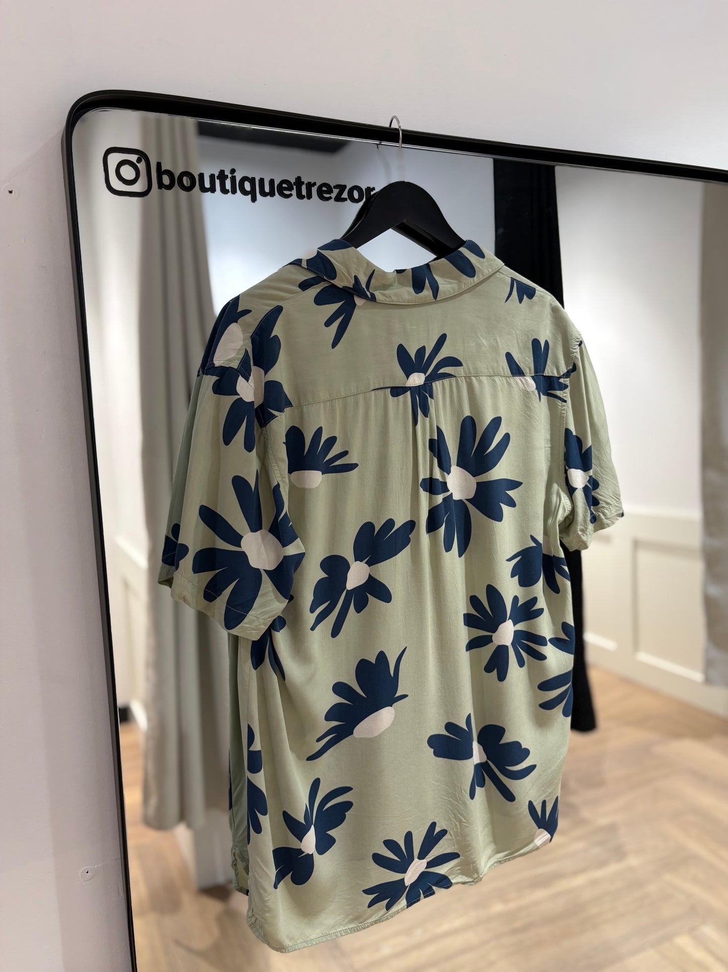 Chemise d’été homme à fleurs M