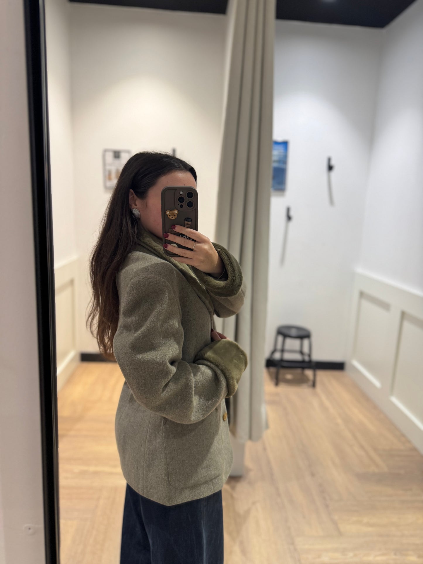 Veste vintage en laine S