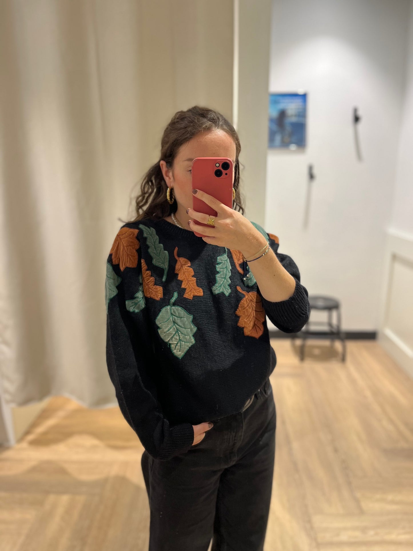 Pull à motifs S/M