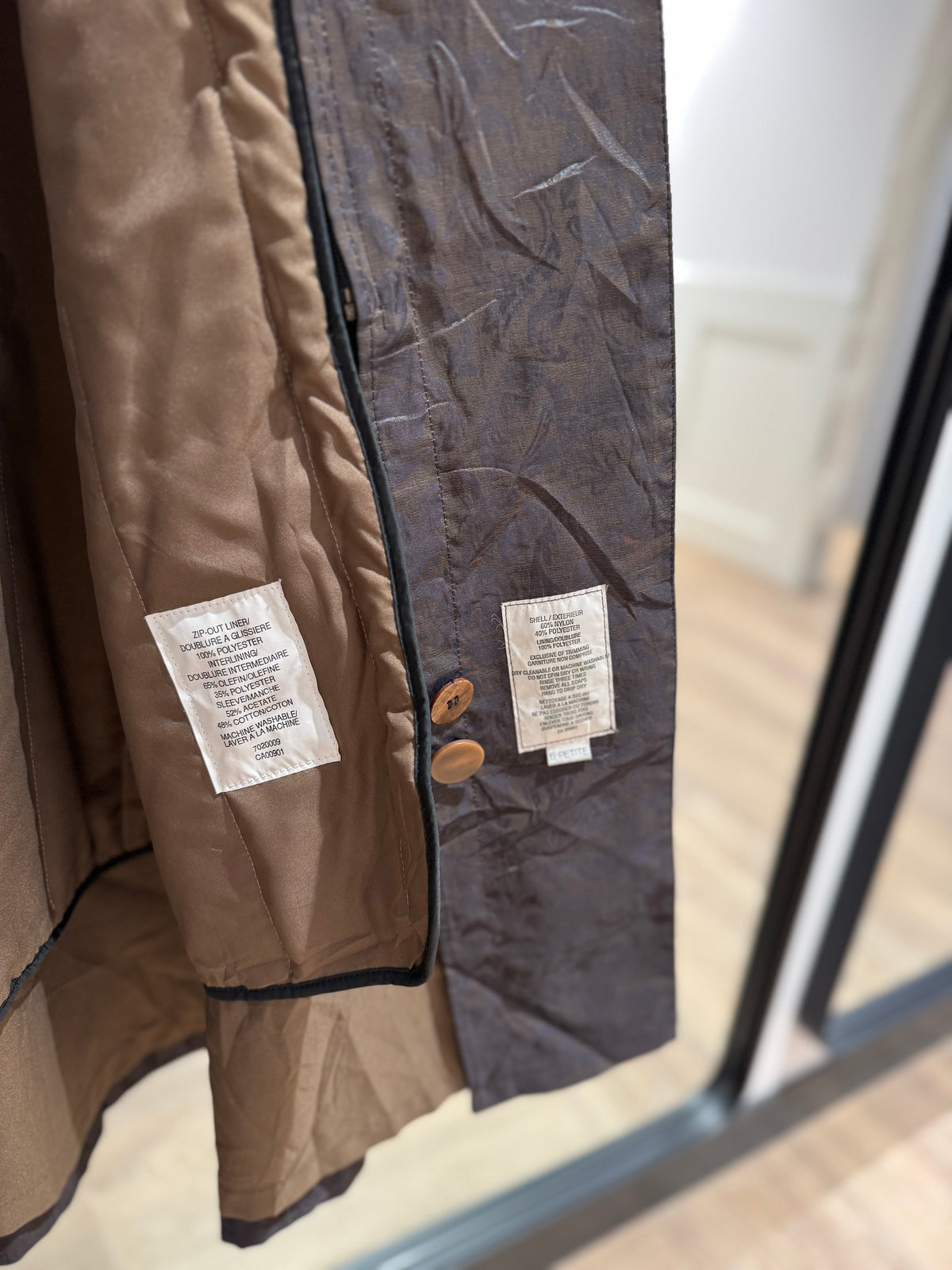 Trench London Fog motifs XL