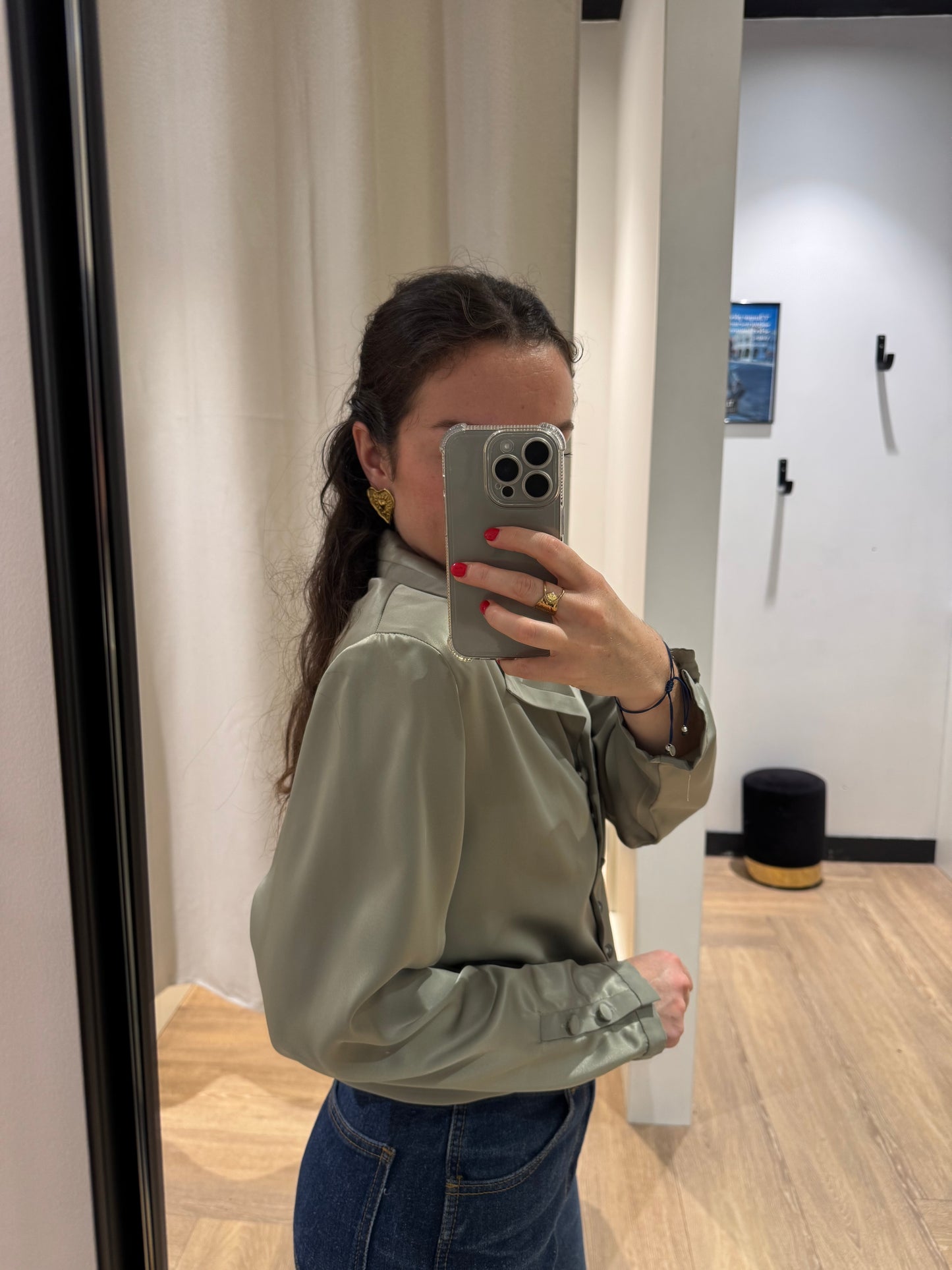 Blouse satinée Weinberg S