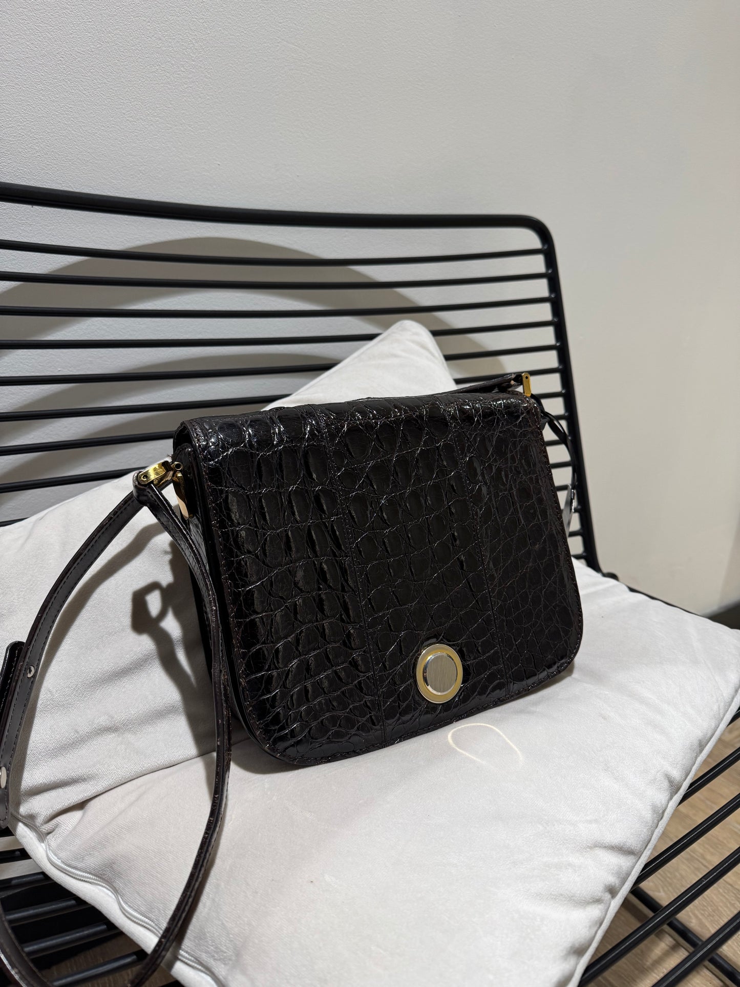 Sac vintage croco