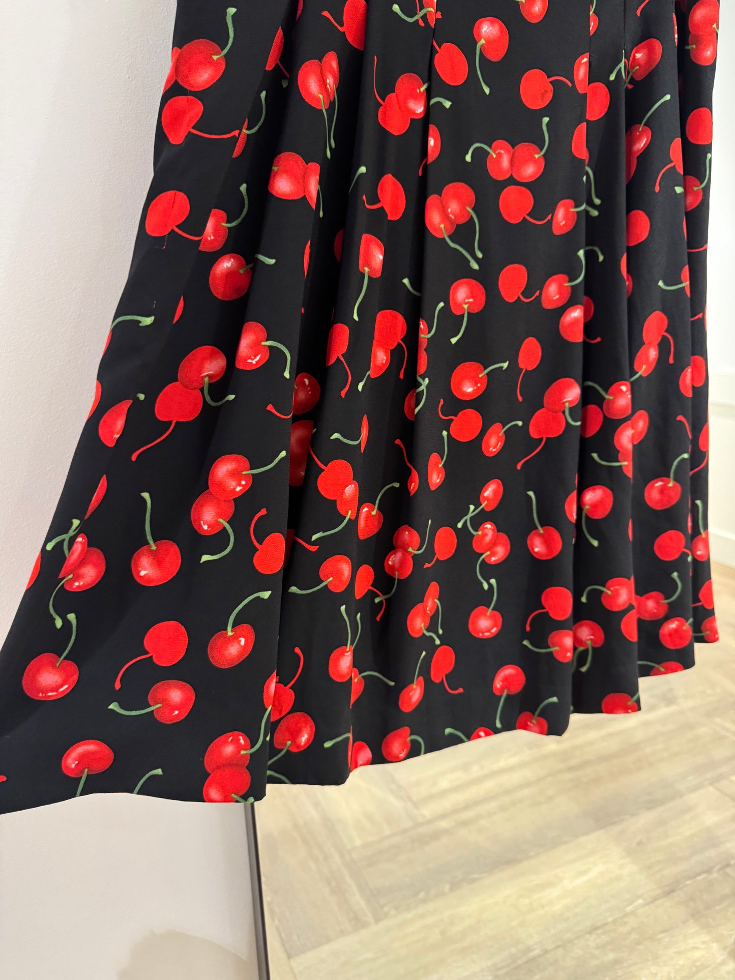 Jupe à motifs cerises 40